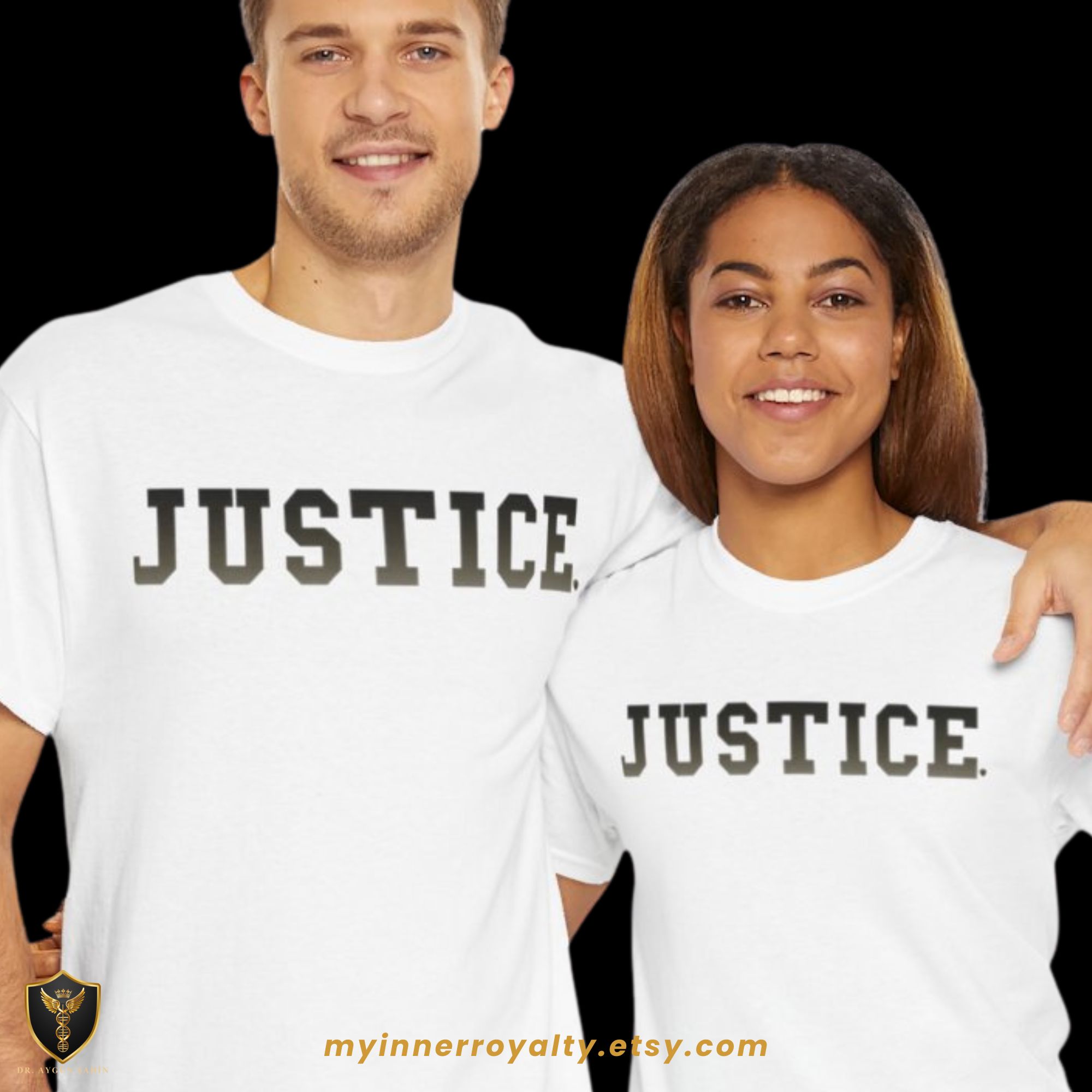 justice t-shirt | myinerroyalty.etsy.com