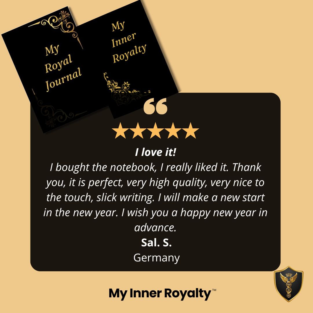 My Inner Royalty Journal - Dr. Ayguen Sahin - Testimonial My Inner Royalty Journal - Dr. Ayguen Sahin - Testimonial