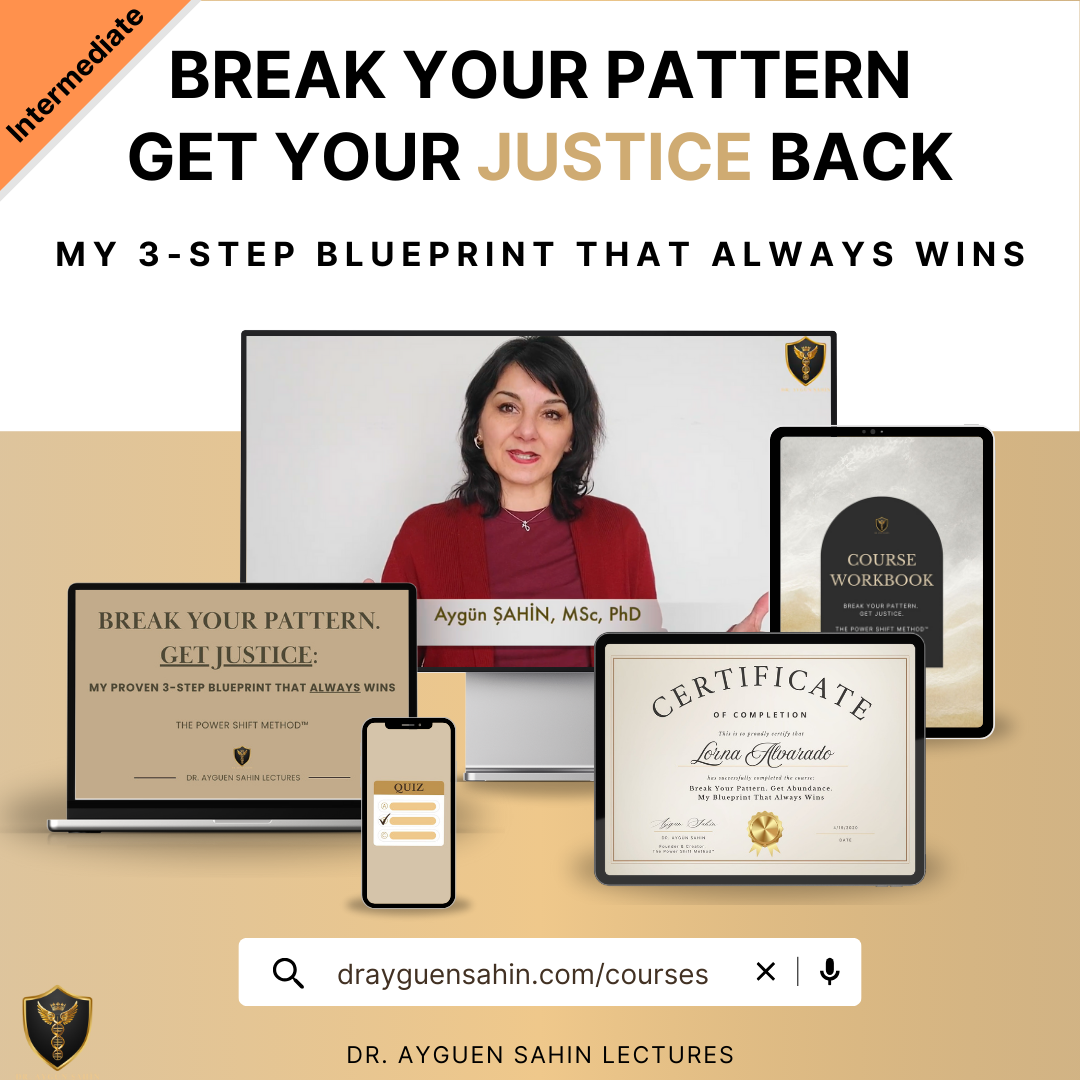 Break Your Pattern. Get Your Justice Back Course - drayguensahin.com