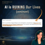 AI is ruining our lives - Namecheap is down - ai data centers cooling issues - Dr Ayguen Sahin_drayguensahin